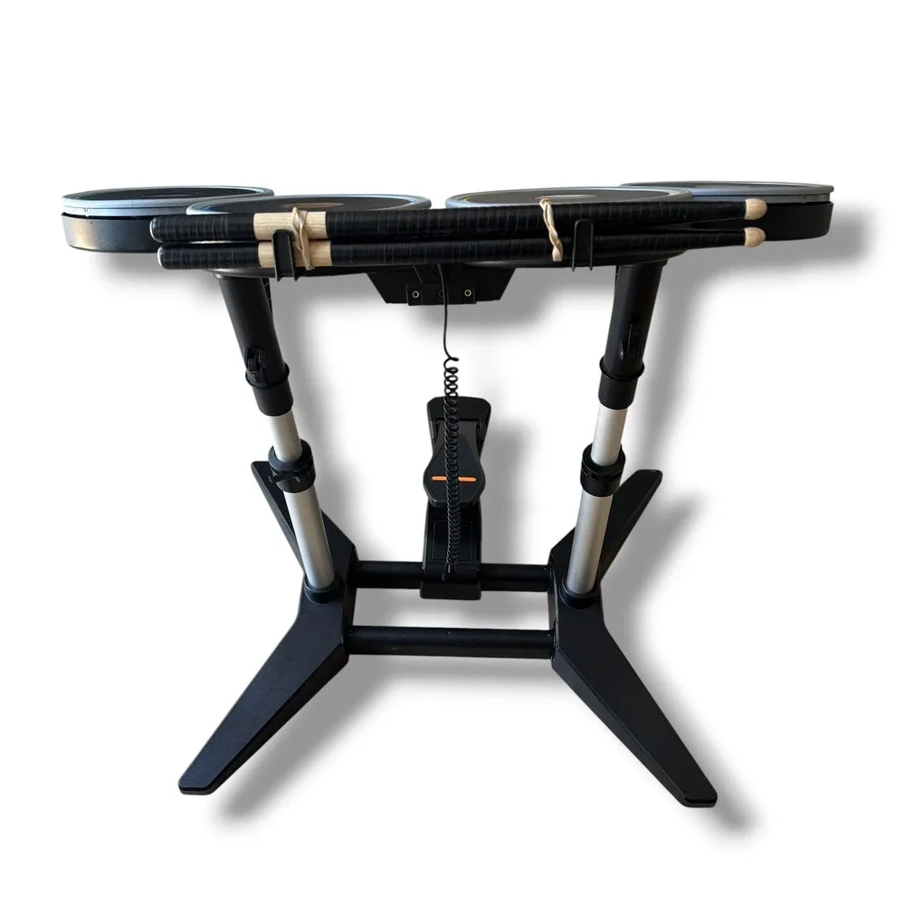 Rock Band 4 Wireless Drum Set for Xbox One Mad Catz 91162 with Pedal and Sticks